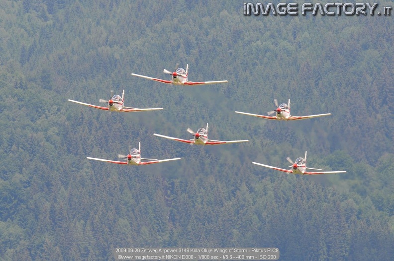2009-06-26 Zeltweg Airpower 3146 Krila Oluje Wings of Storm - Pilatus P-C9.jpg